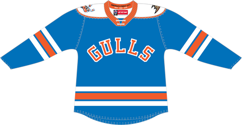 CCM Quicklite San Diego Gulls Customized Premier Alternate Jersey