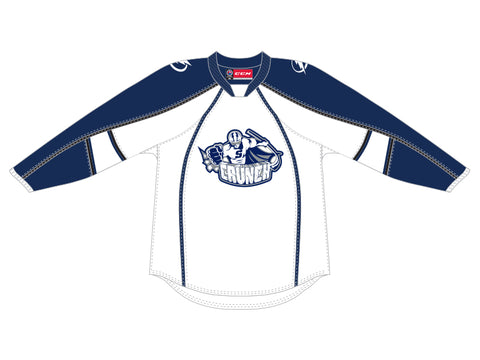 CCM Quicklite Syracuse Crunch Customized Premier White Jersey