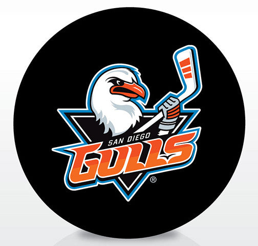 San Diego Gulls Team Logo Souvenir Puck