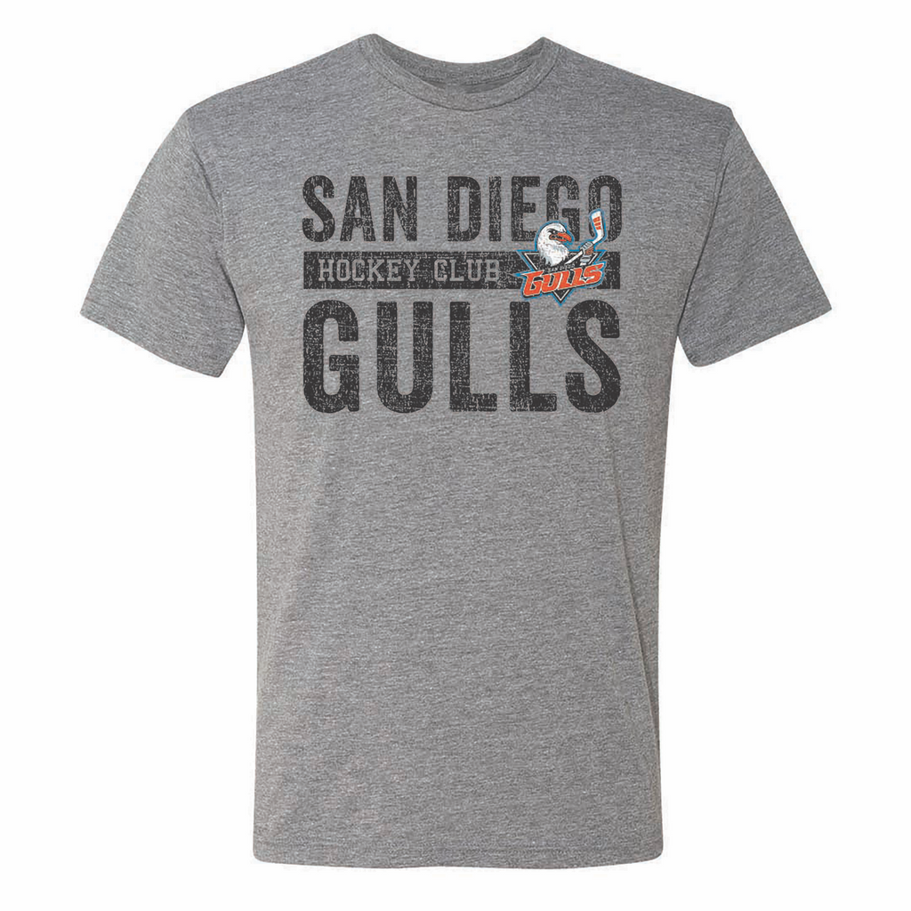 108 Stitches San Diego Gulls Hockey Club Adult Short Sleeve T-Shirt
