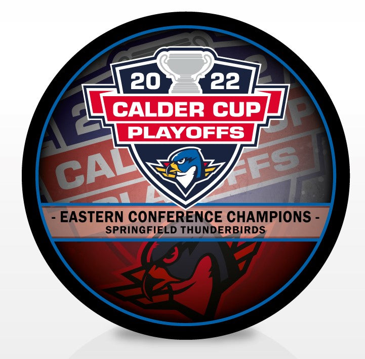 Springfield Thunderbirds 2022 Eastern Conference Champions Souvenir Puck