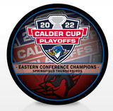 Springfield Thunderbirds 2022 Eastern Conference Champions Souvenir Puck
