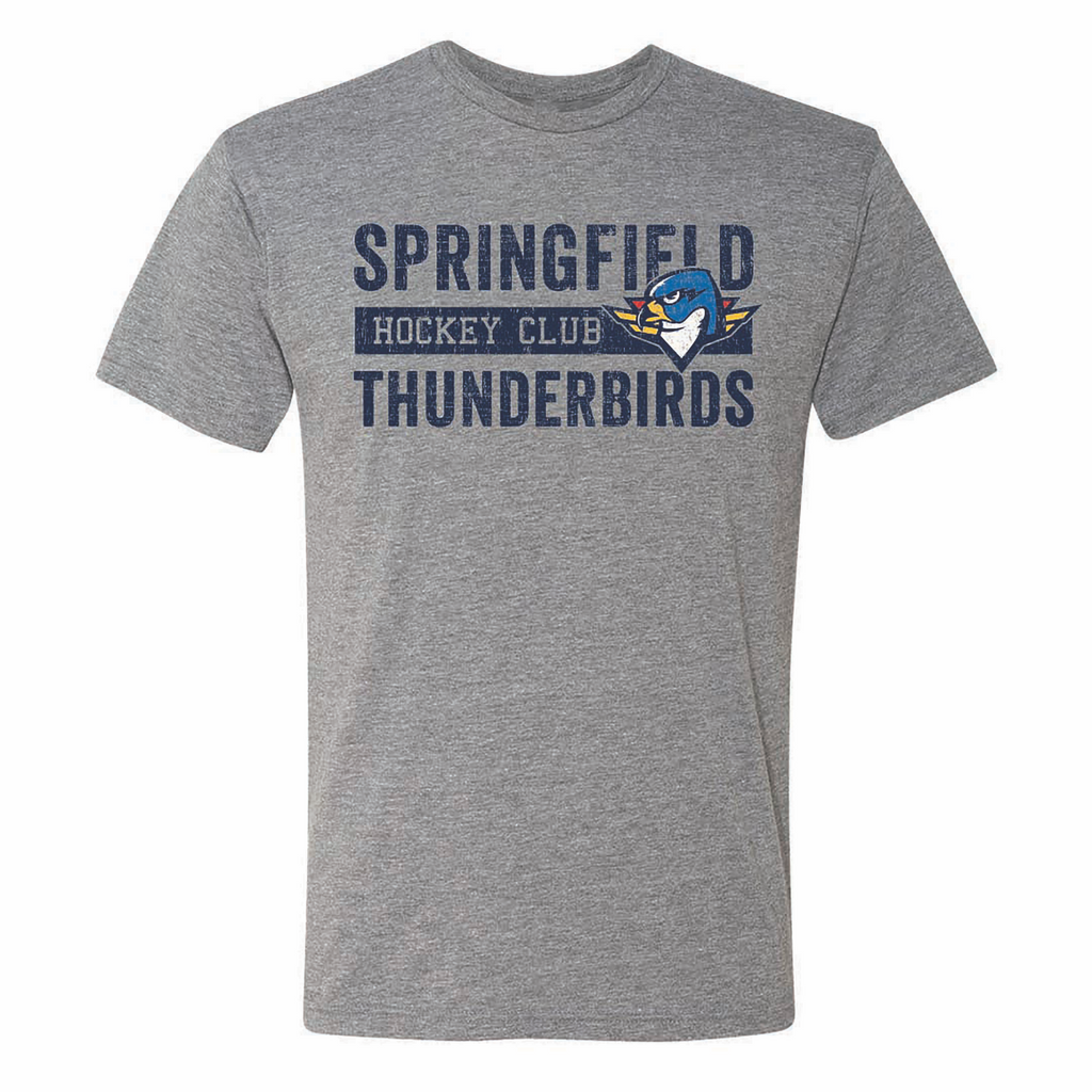 108 Stitches Springfield Thunderbirds Hockey Club Adult Short Sleeve T-Shirt