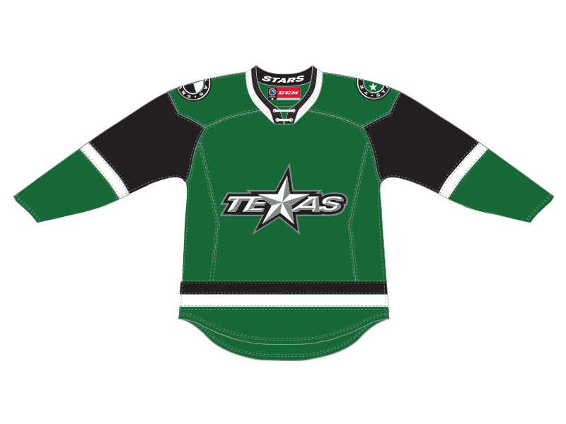 CCM Quicklite Texas Stars Premier Green Jersey