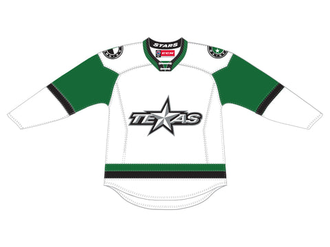 Texas Stars AHL Hockey Reebok Jersey NHL XL Adult Team Signed