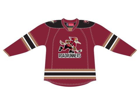 CCM Quicklite Tucson Roadrunners Customized Premier Maroon Jersey