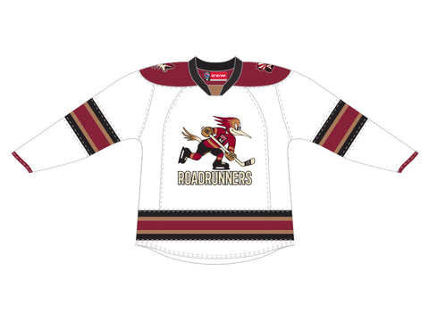 CCM Quicklite Tucson Roadrunners Customized Premier White Jersey