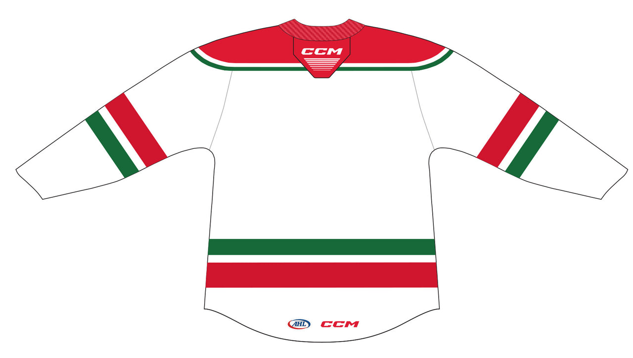 CCM Quicklite Utica Comets Customized Premier Third Jersey