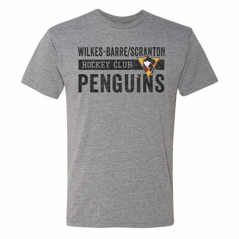 108 Stitches Wilkes-Barre/Scranton Penguins Hockey Club Adult Short Sleeve T-Shirt