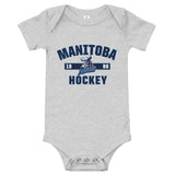 Manitoba Moose Established Logo Baby Onesie