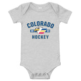 Colorado Eagles Established Logo Baby Onesie