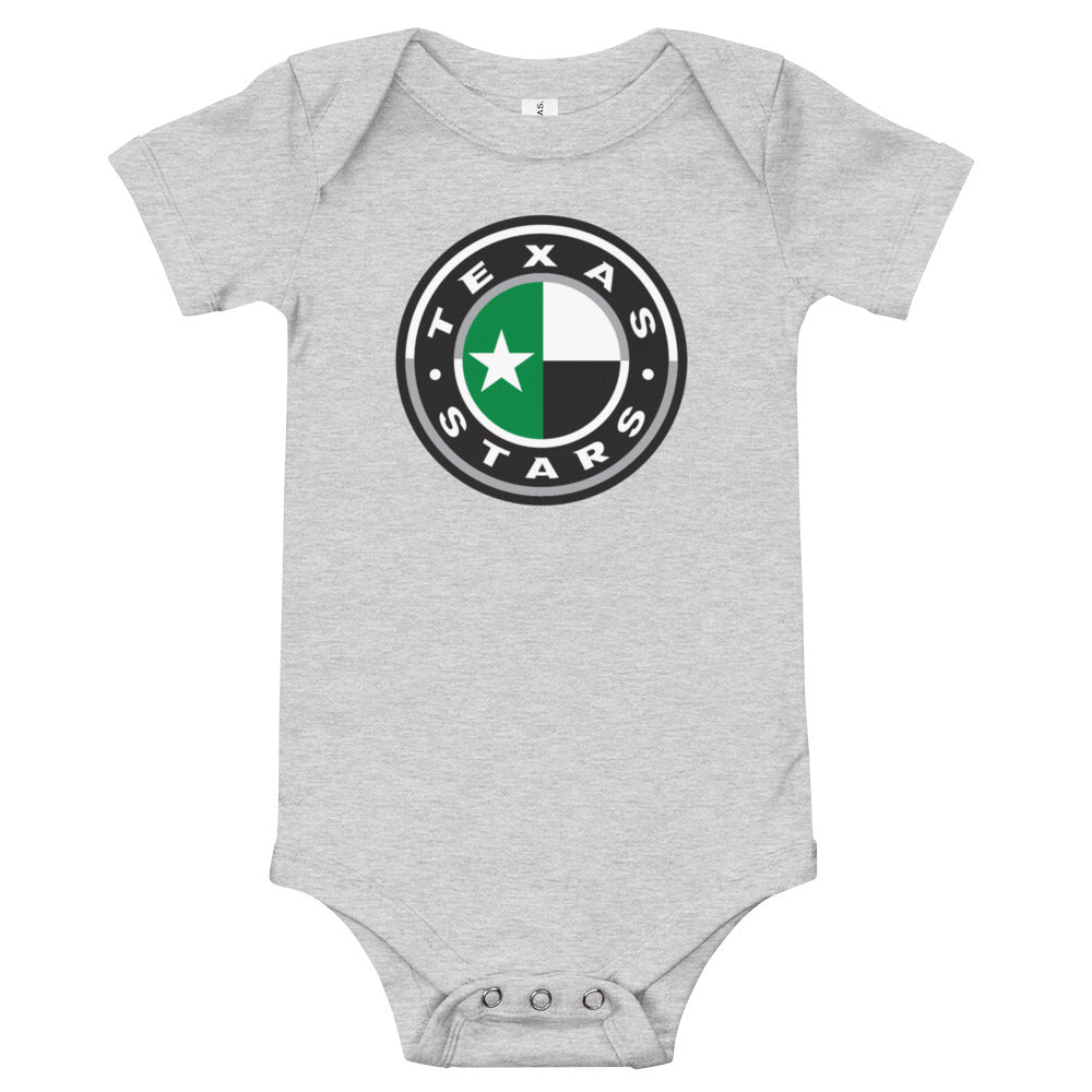 Texas Stars Secondary Logo Baby Onsie