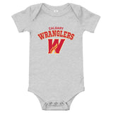 Calgary Wranglers Arch Baby Onesie