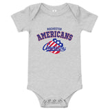 Rochester Americans Arch Baby Onesie