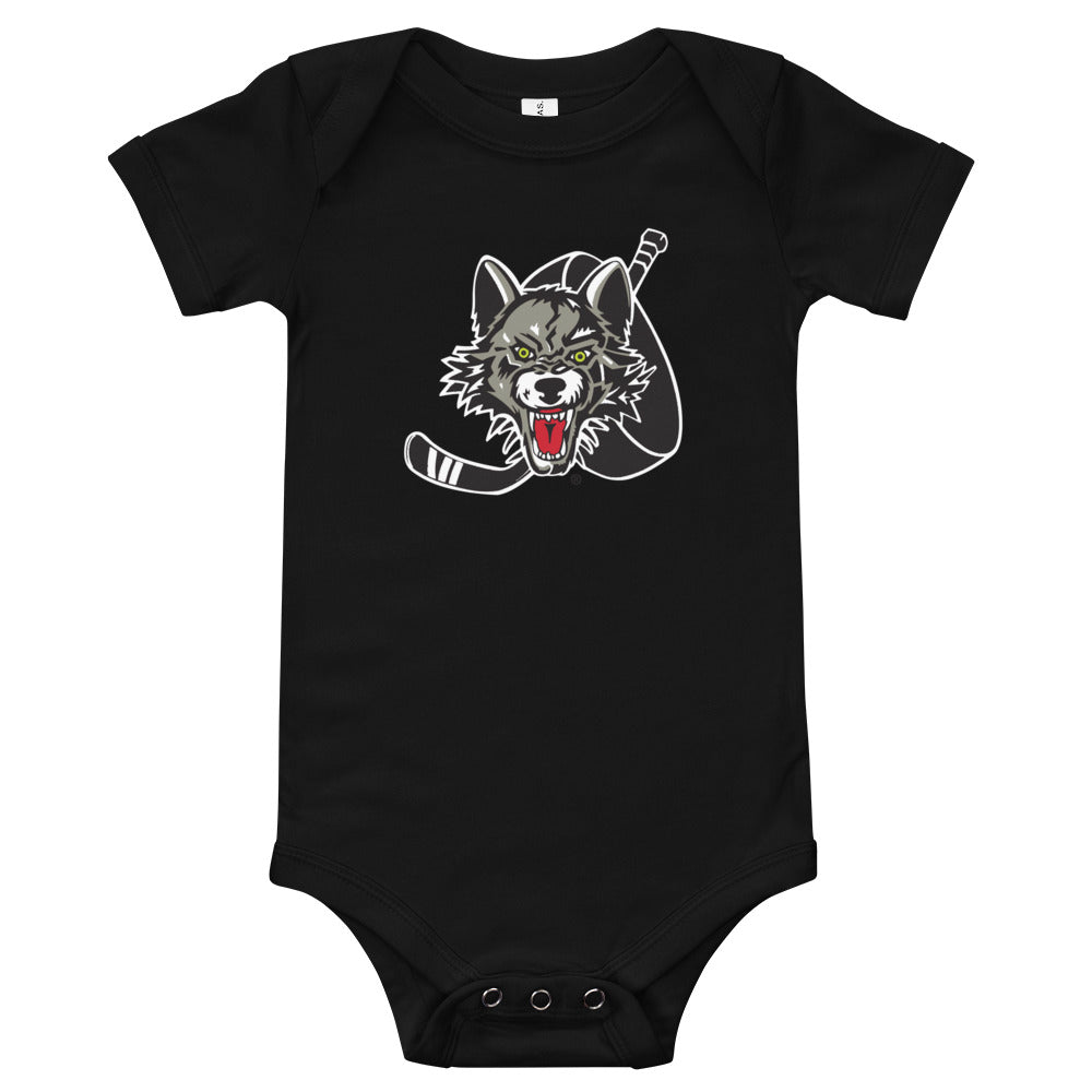 Chicago Wolves Primary Logo Onesie