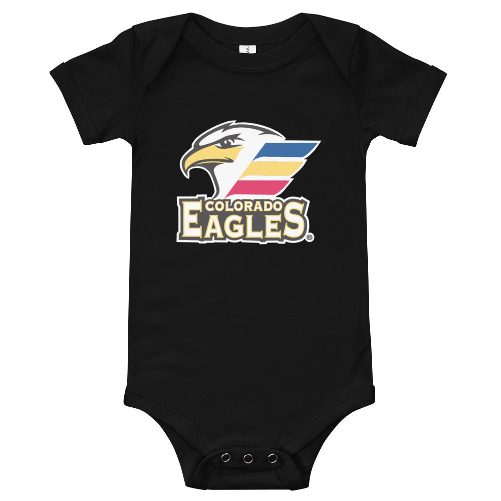 Colorado Eagles Primary Logo Baby Onesie