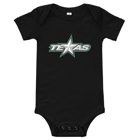 Texas Stars Primary Logo Baby Onesie