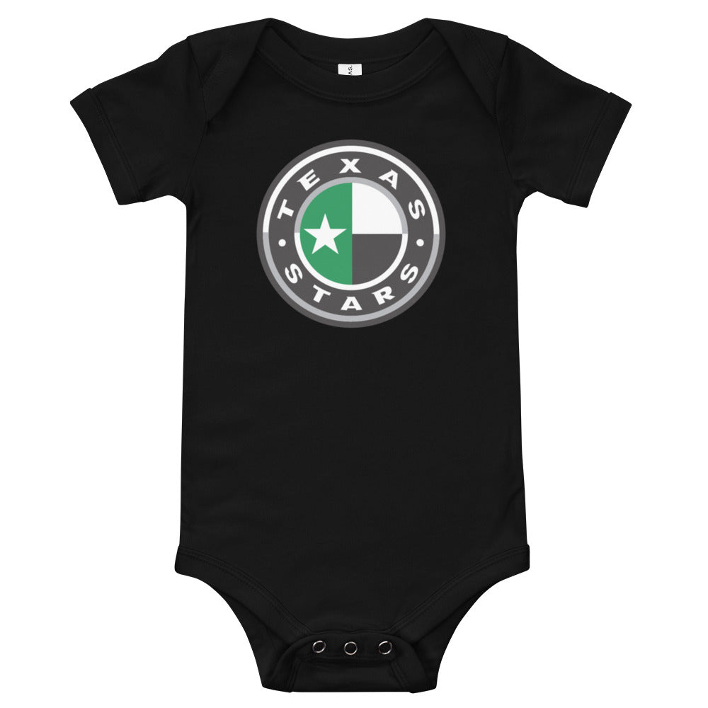 Texas Stars Secondary Logo Baby Onsie