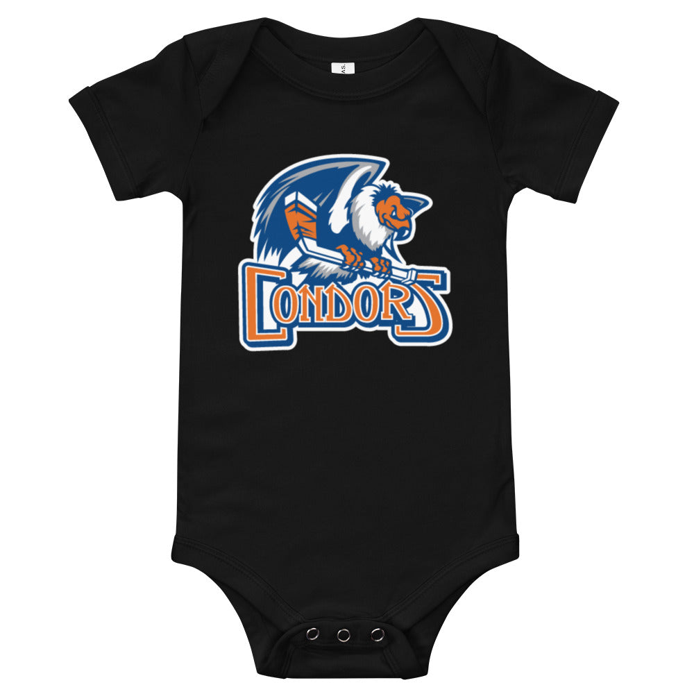 Bakersfield Condors Primary Logo Baby Onesie