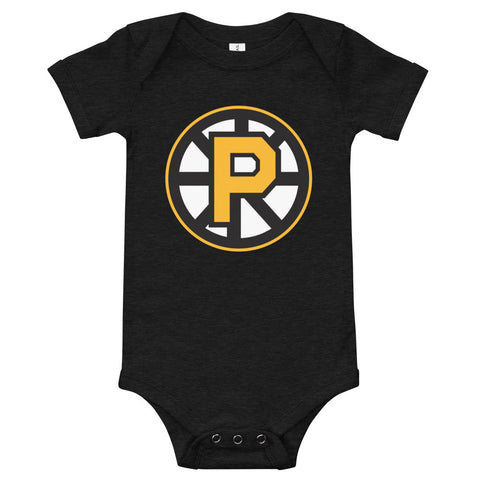 Providence Bruins Primary Logo Baby Onesie