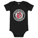 Rockford IceHogs Primary Logo Baby Onesie