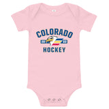 Colorado Eagles Established Logo Baby Onesie