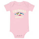 Colorado Eagles Established Logo Baby Onesie
