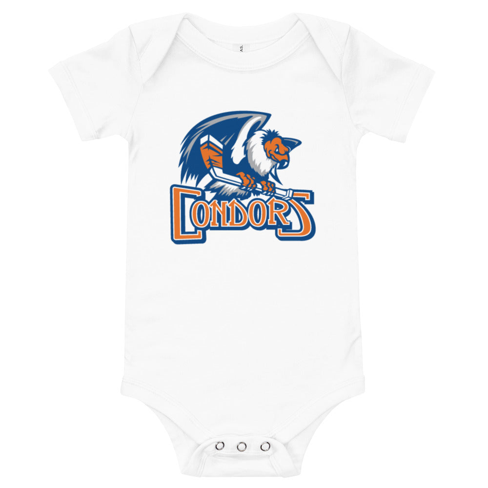 Bakersfield Condors Primary Logo Baby Onesie