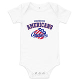 Rochester Americans Arch Baby Onesie