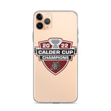 Chicago Wolves 2022 Calder Cup Champions iPhone Case
