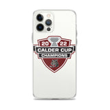 Chicago Wolves 2022 Calder Cup Champions iPhone Case