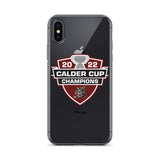 Chicago Wolves 2022 Calder Cup Champions iPhone Case