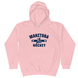 Manitoba Moose Established Design Youth Pullover Hoodie