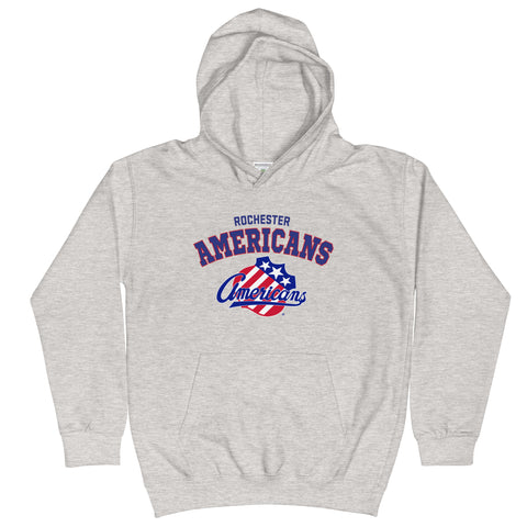 Rochester Americans Youth Arch Pullover Hoodie