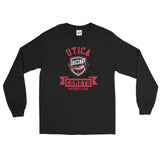 Utica Comets Adult Long Sleeve Shirt - Banner Design