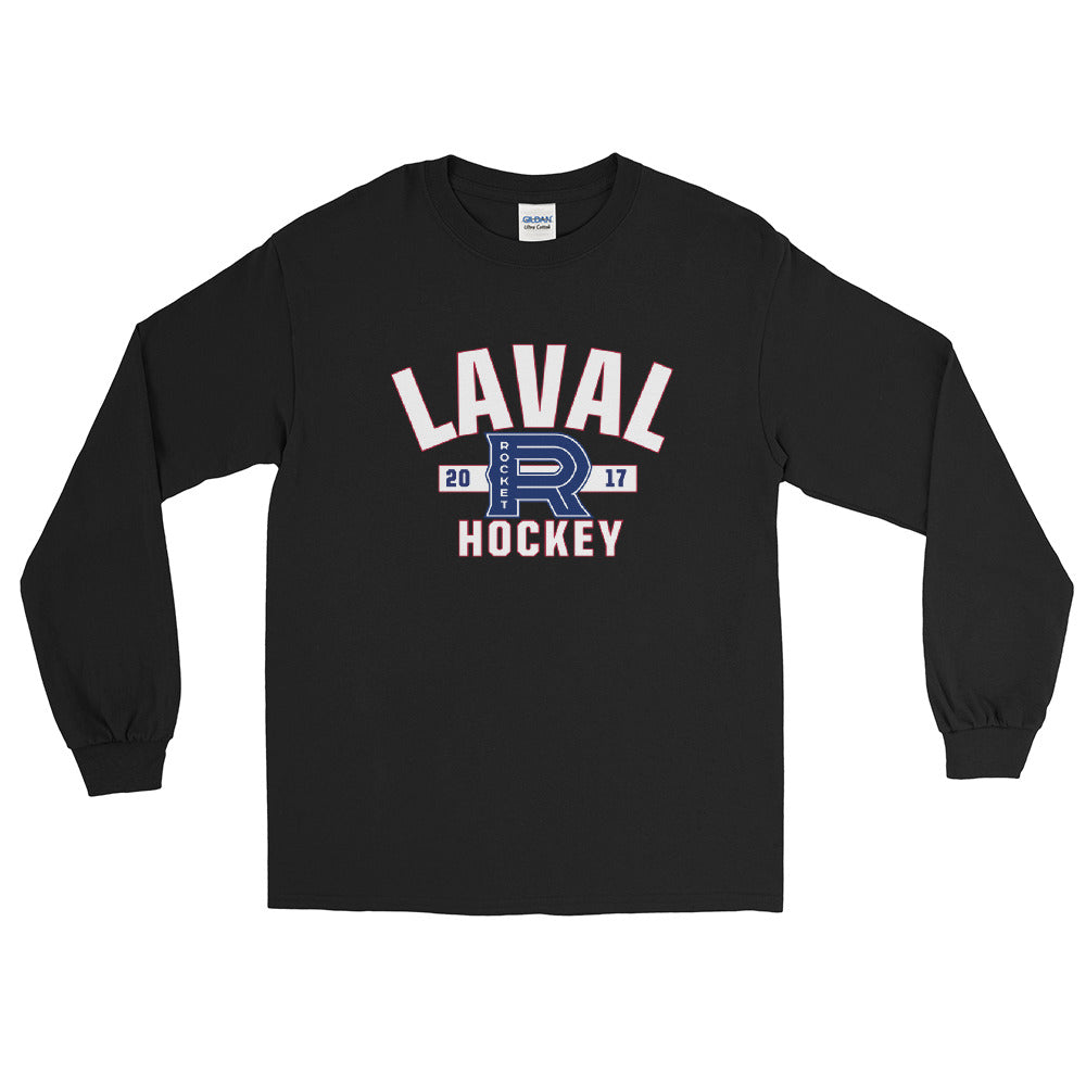 Laval Rocket Adult Established Logo Men’s Long Sleeve Shirt