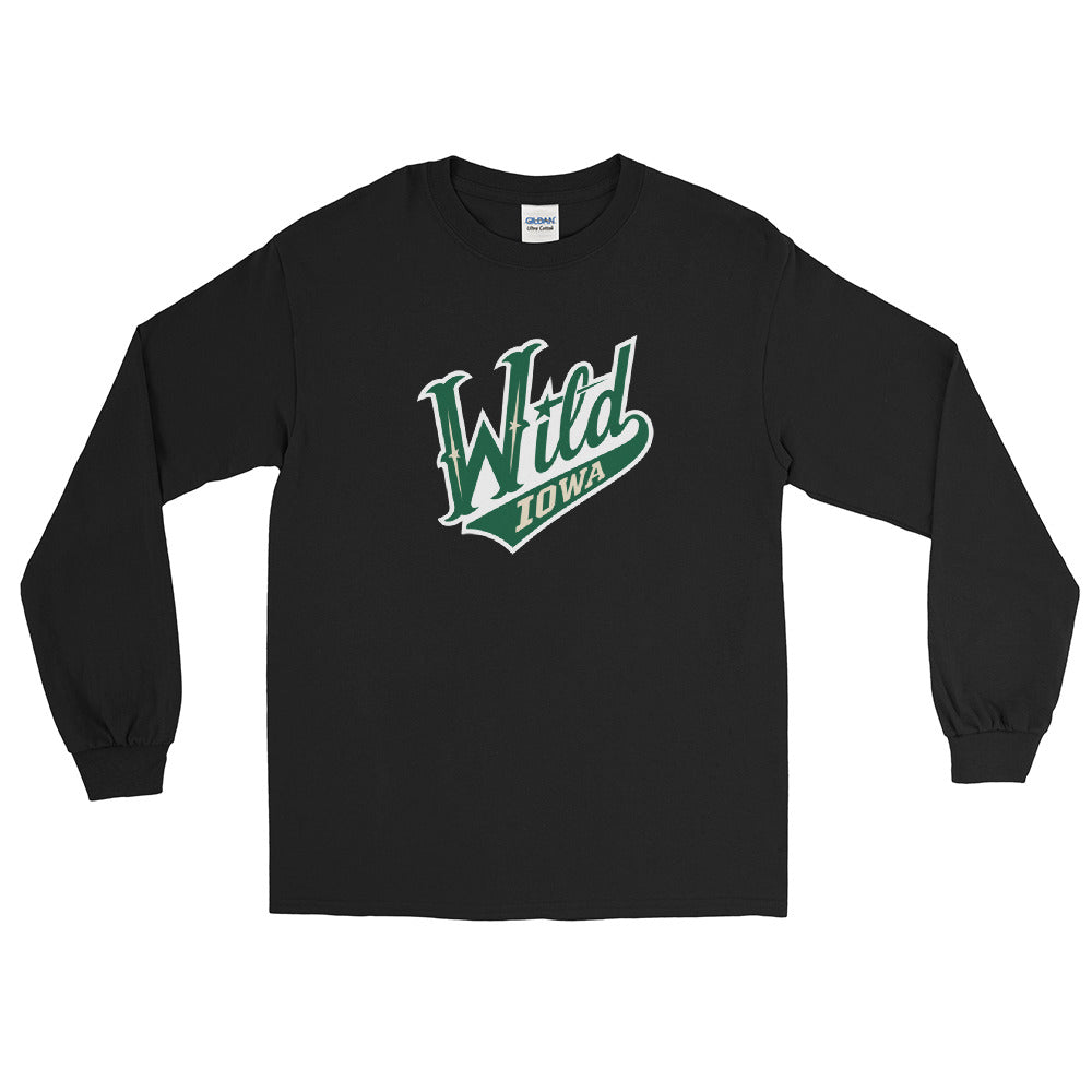 Iowa Wild Adult Primary Logo Long Sleeve Shirt