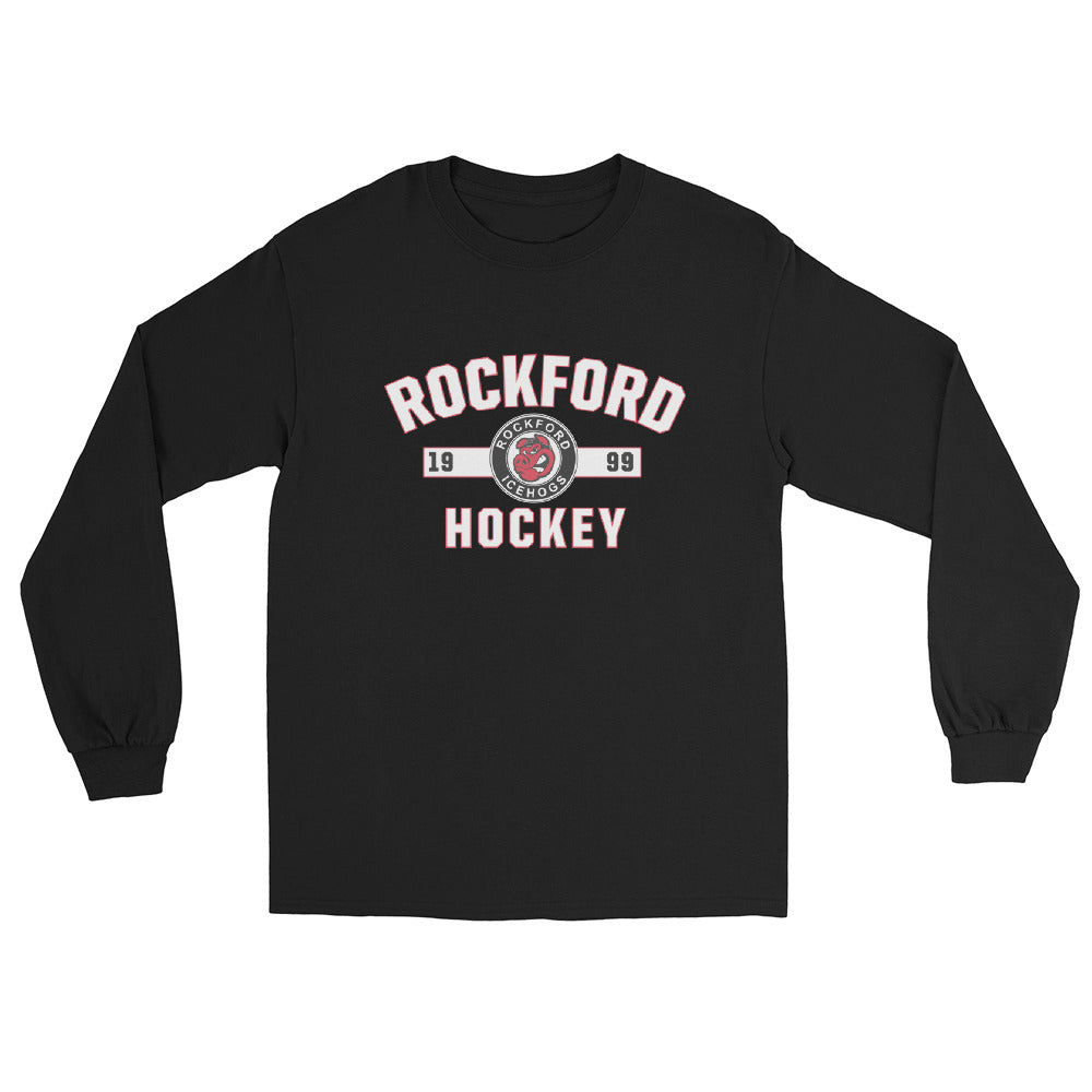 Rockford IceHogs Adult Established Long Sleeve Shirt