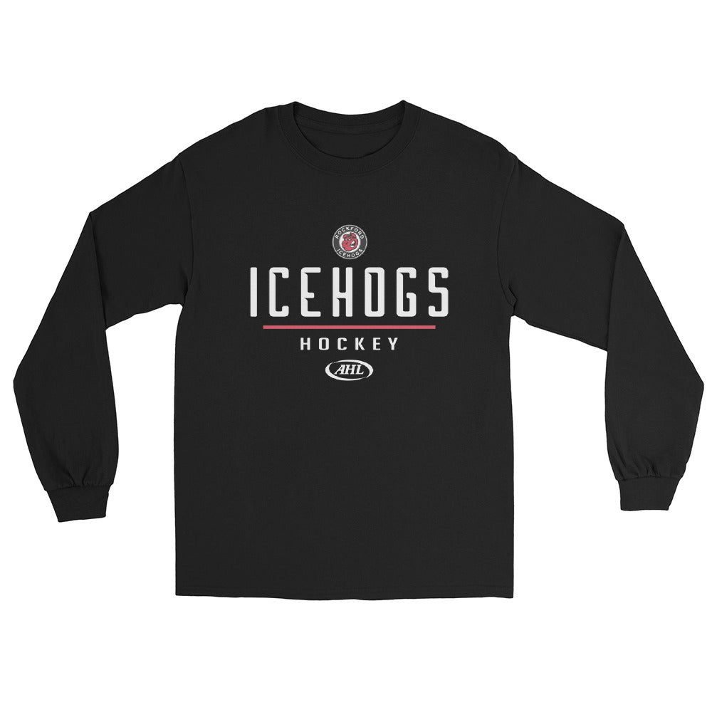 Rockford IceHogs Adult Contender Long Sleeve Shirt