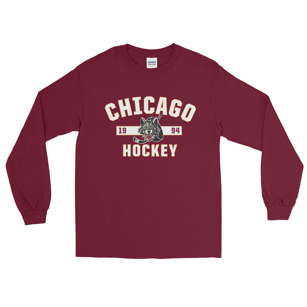 Chicago Wolves Adult Established Long Sleeve Shirt