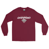 Chicago Wolves 2022 Calder Cup Champions Adult Script Long Sleeve Shirt