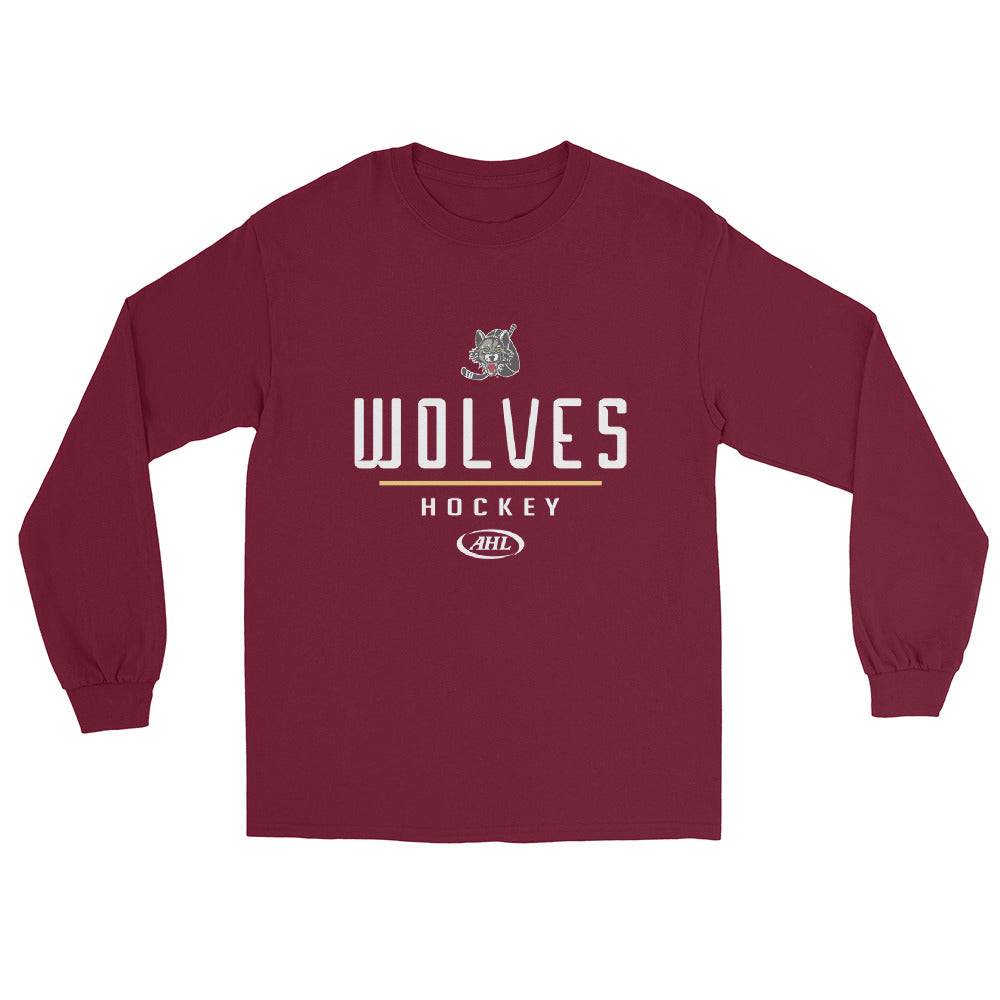 Chicago Wolves Adult Contender Long Sleeve Shirt