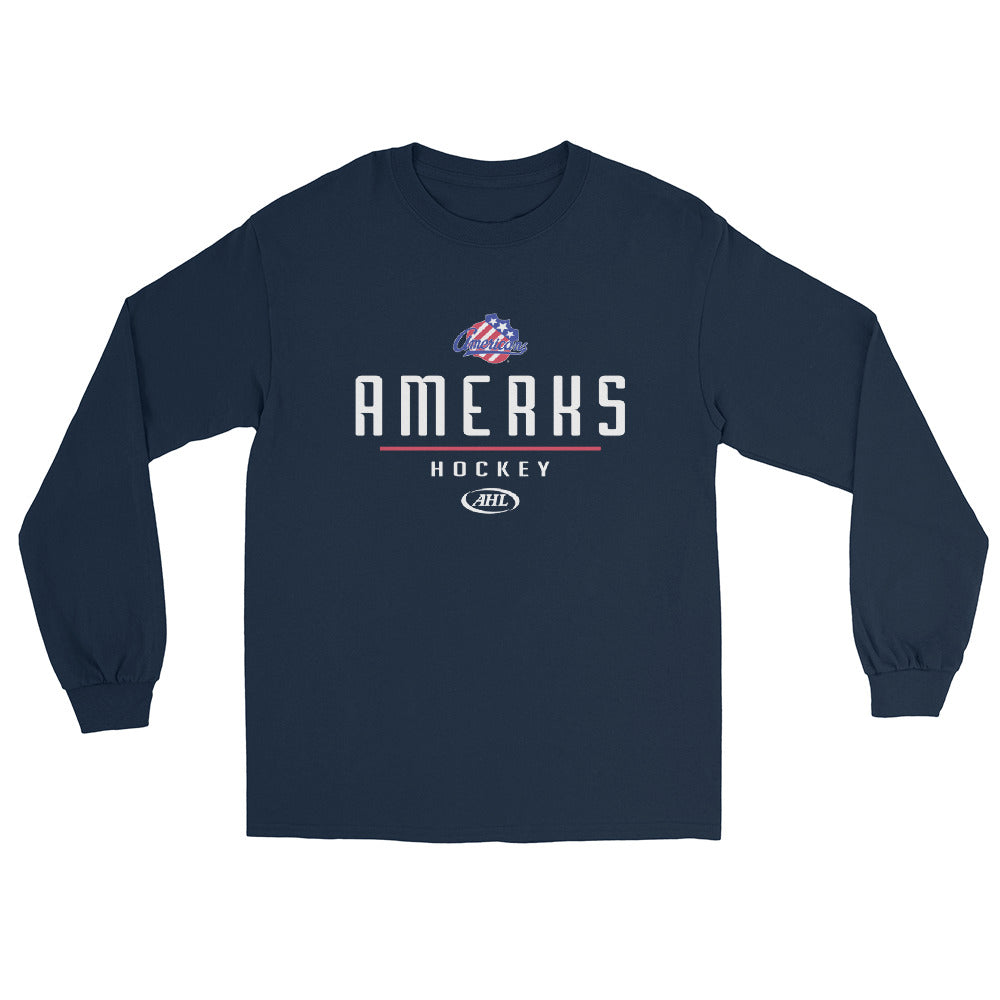 Rochester Americans Adult Contender Long Sleeve Shirt