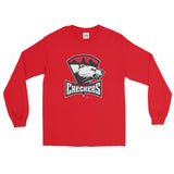 Charlotte Checkers Adult Primary Logo Long Sleeve Shirt