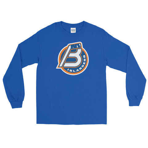 Bridgeport Islanders Adult Primary Logo Long Sleeve Shirt