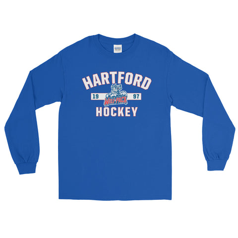 Hartford Wolf Pack Adult Established Long Sleeve Shirt