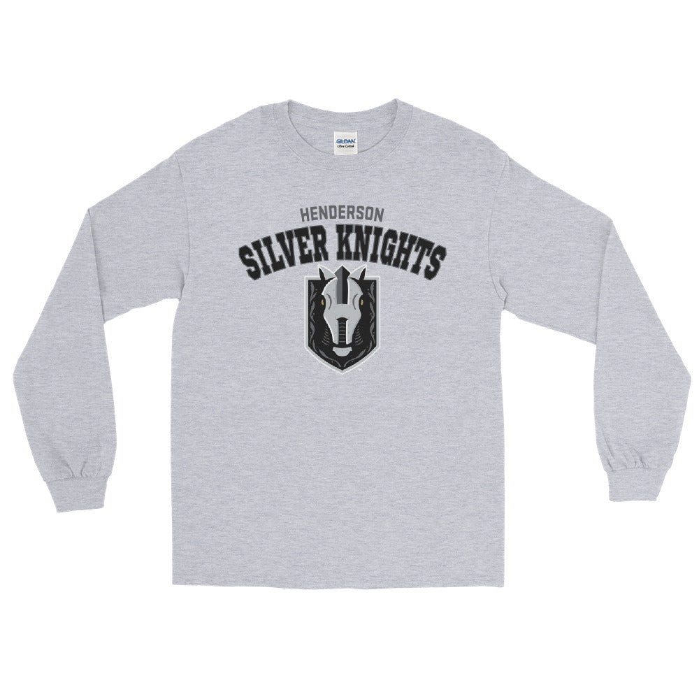 Henderson Silver Knights Adult Arch Long Sleeve Shirt