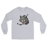 Chicago Wolves Adult Primary Logo Long Sleeve Shirt