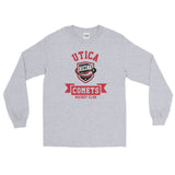 Utica Comets Adult Long Sleeve Shirt - Banner Design
