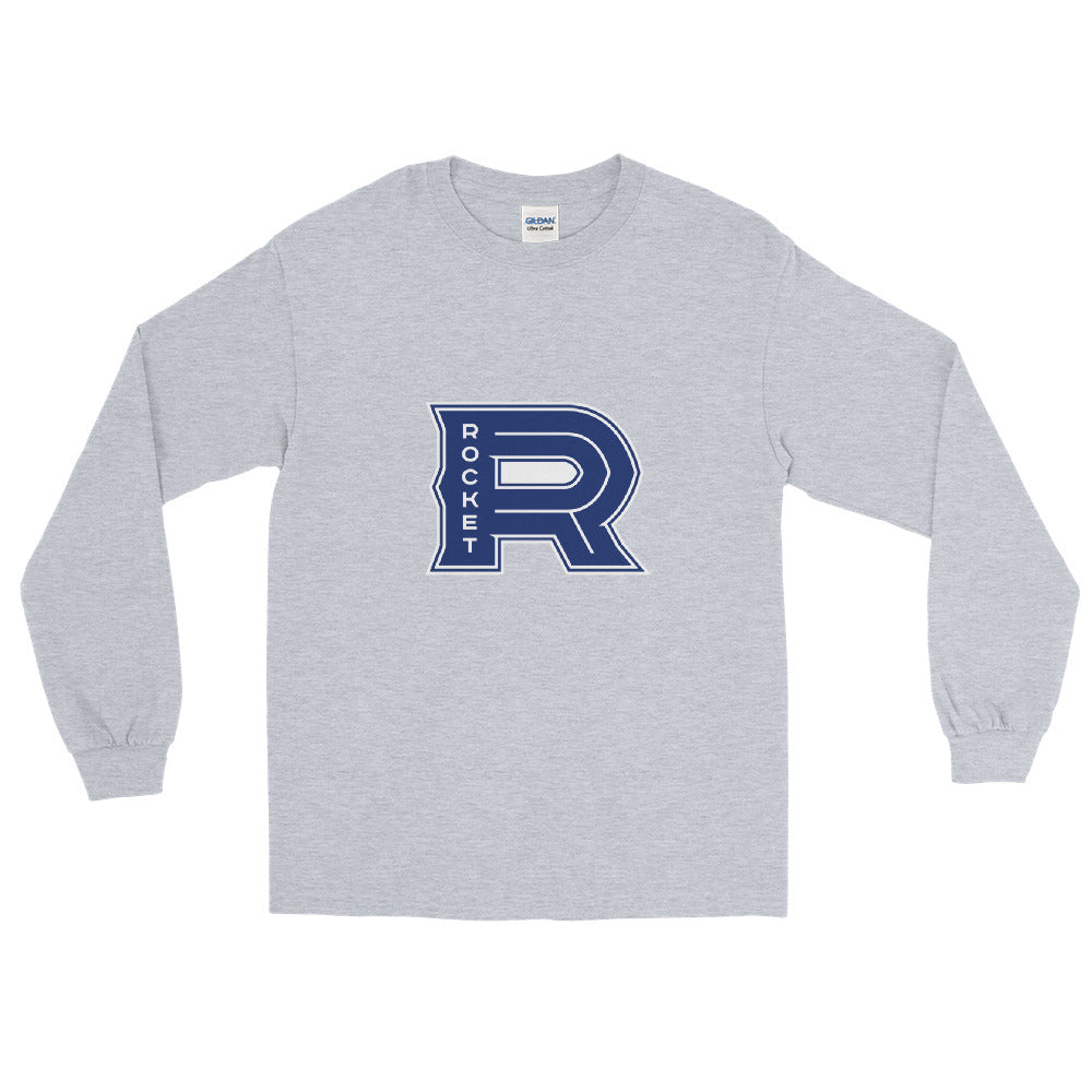 Laval Rocket Adult Primary Logo Long Sleeve T-Shirt